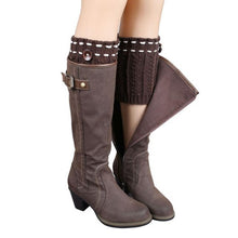 Winter Knitted Boot Socks Warm Leg Women Outwear Socks Kawaii Socks Solid Japanese Wonter Socks Calze Donna#A127