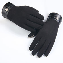 Winter Mens Full Finger Smartphone Screen Cashmere Gloves Mittens Suit Ipad All Phone Flexibility Warm Gloves #674