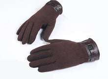 Winter Mens Full Finger Smartphone Screen Cashmere Gloves Mittens Suit Ipad All Phone Flexibility Warm Gloves #674