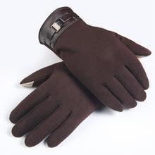 Winter Mens Full Finger Smartphone Screen Cashmere Gloves Mittens Suit Ipad All Phone Flexibility Warm Gloves #674