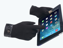Winter Mens Full Finger Smartphone Screen Cashmere Gloves Mittens Suit Ipad All Phone Flexibility Warm Gloves #674