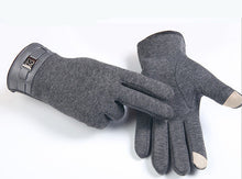 Winter Mens Full Finger Smartphone Screen Cashmere Gloves Mittens Suit Ipad All Phone Flexibility Warm Gloves #674