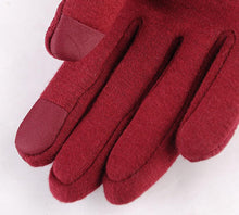 Winter Spring 2016 Fashion Cotton Wrist Gloves Womens Winter Warm Gloves Female 5 Colors