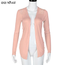 Woman Coats Knitted Floral Crochet Sweater Cardigan Casual Long Sleeve Thin Coats Abrigos De Mujer#B901