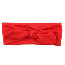 Women Bowknot Elastic Bow Hairband Turban Knotted Rabbit Hair Band Headband For Women &03