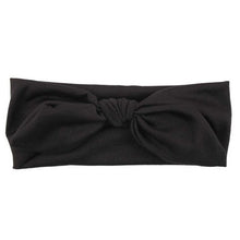 Women Bowknot Elastic Bow Hairband Turban Knotted Rabbit Hair Band Headband For Women &03