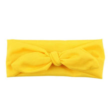 Women Bowknot Elastic Bow Hairband Turban Knotted Rabbit Hair Band Headband For Women &03
