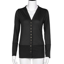 Women Coats Solid Buttons Long Sleeve Basic Coats Casual Blouse Thin Free Closed Cardigan Pendientes Mujer#C928