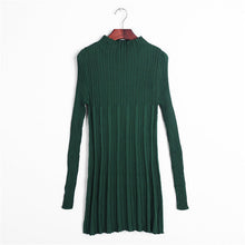 Women Fashion Autumn Winter New Sweater O-neck Knitting A-Line Plus Size Pullover Long 9 Colors Sweater 70243