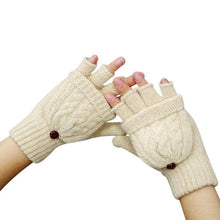Women Gloves Wool Fingerless Sweet Cotton Wram Winter Gloves Pink Biking Gloves Guantes Mujer#B920