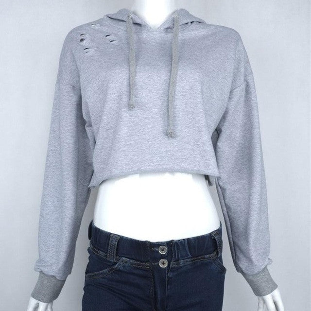 Women Hoodies Sweatshirts Gray Loose Long Sleeve Autumn Blouse Women Pullovers Basic Wear Tops Sueter Feminino#F922