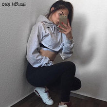 Women Hoodies Sweatshirts Gray Loose Long Sleeve Autumn Blouse Women Pullovers Basic Wear Tops Sueter Feminino#F922