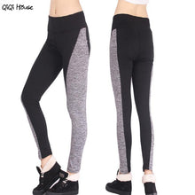 Women Leggings Slim Patchwork Fitness Workout Clothes Autumn Sweatpants Leggings Pantalon Deporte Mujer#A131