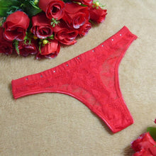 Women Sexy Lace V-string Low Waist Solid Briefs Panties Thongs And G-string Lingerie Underwear Female bragas mujer #03