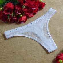 Women Sexy Lace V-string Low Waist Solid Briefs Panties Thongs And G-string Lingerie Underwear Female bragas mujer #03