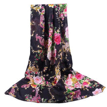 Women Spring Autumn Summer Spring 2016 Hot Sale Square Chiffon Scarf Printed Ladies Women Soft Scarves Wraps 160*50cm