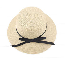 Women Sun Hats Straw Made Bowknot Lady Summer Beach Hat Bohemian Style All Matched Sunhat Sombrero #2415