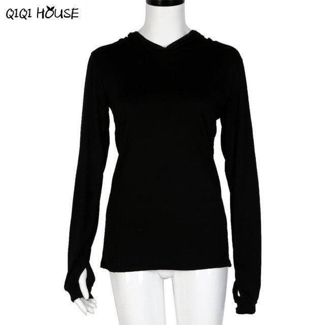 Women Tops And Blouses Long Sleeve Hoodies Shirts Solid Black Tops Basic Shirt Casual Autumn Wear Blusa Feminina#C905