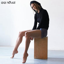 Women Tops And Blouses Long Sleeve Hoodies Shirts Solid Black Tops Basic Shirt Casual Autumn Wear Blusa Feminina#C905