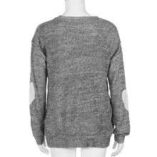 Women Winter Autumn Sweater 2016 Grey Long Sleeve With Heart Pattern Knitted Women Sweaters And Pullovers Jumper Pull Femme