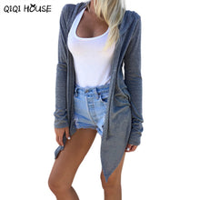 Women's Windbreaker Kimono Jacket Hoodies Women Long Sleeve Cotton Solid Warm Coats Autumn Camperas Mujer Invierno 2016#A909