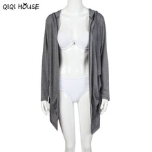 Women's Windbreaker Kimono Jacket Hoodies Women Long Sleeve Cotton Solid Warm Coats Autumn Camperas Mujer Invierno 2016#A909