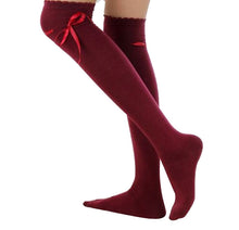 Womens Over the Knee Girls Sexy Cotton High Stocking Thigh High Hosiery Stockings Medias De Compresion #598