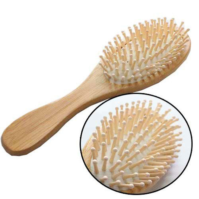 Wooden Bamboo Hair Vent Brush Brushes Keratin Care and Beauty SPA Massager Massage Comb