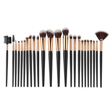 Wooden Handle + Animal Hair And Fiber 24PCS/1Set Cosmetic Makeup Brush Brushes Set Foundation Powder Eyeshadow Anne