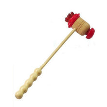 Wooden Handled Back Scratcher Lightweight Portable Wooden Hammer Body Massager Body Relaxtion