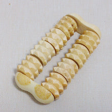 Wooden Massage Hand Held Body Roller Massager Solid Wood Full-body Brown Body Relaxation Hot Sale