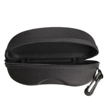 Zipper Eye Glasses Sunglasses Hard Case Box Portable Protector Black Sunglasses Box