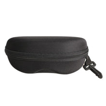 Zipper Eye Glasses Sunglasses Hard Case Box Portable Protector Black Sunglasses Box