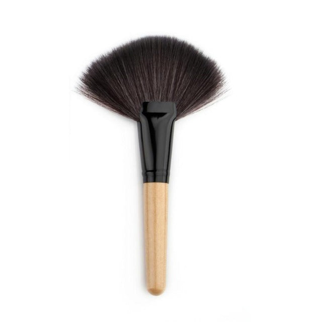 fresh Imported Nylon Material Makeup Fan Blush Face Powder Foundation Cosmetic Brush makeup brush cleaner Anne