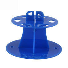 fresh Made of sturdy clear acrylic 6 Hole Oval Makeup Brush Holder Drying Rack Organizer Cosmetic Shelf Tool Anne