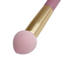 hydrophilic polyurethane metal + wooden handle material Beauty Makeup Tool Sponge Flawless Shaped Powder Puff Anne