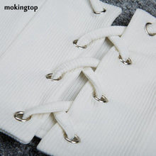 mokingtop Crop Top Bandage Crossed Top Breathable Bra Camisole Sexy Lingerie Top Acolchoado Mulheres#0512