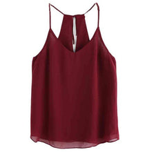 mokingtop Summer Tops Chiffon Halter Sleeveless Women Summer Cropped Tops Womans Camisole Canotta Intima Donna#