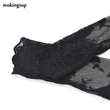 mokingtop Tshirt Women Patchwork Lace Long Sleeve Casual Tshirt Slim Sexy Backless Women Tee Tops Camisetas Manga Larga Mujer#12
