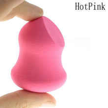 new style Oblique Gourd-shaped Hydrophilicity Latex Cotton Powder Puff Foundation Puff Cotton Material Use with foundation Anne