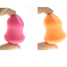 new style Oblique Gourd-shaped Hydrophilicity Latex Cotton Powder Puff Foundation Puff Cotton Material Use with foundation Anne