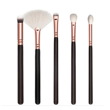 wool fiber + aluminum + wooden handle Material 10Pcs Cosmetic Brush Makeup Brush Sets Kits Tools set de brochas de maquillaje
