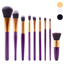 wool fiber + aluminum + wooden handle Material 9Pcs Cosmetic Brush Makeup Brush Sets Kits Tools set de 9 brochas Anne